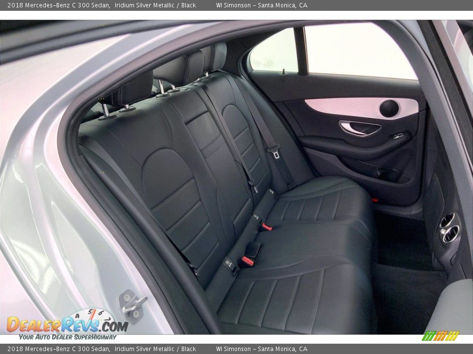 2018 Mercedes-Benz C 300 Sedan Iridium Silver Metallic / Black Photo #19