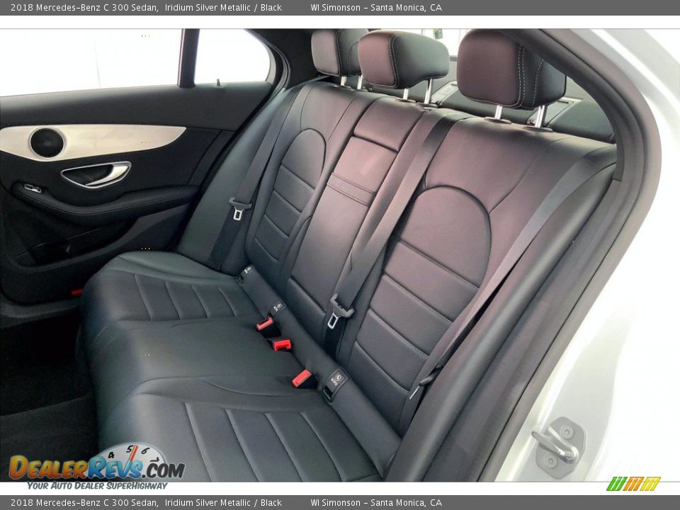 2018 Mercedes-Benz C 300 Sedan Iridium Silver Metallic / Black Photo #20