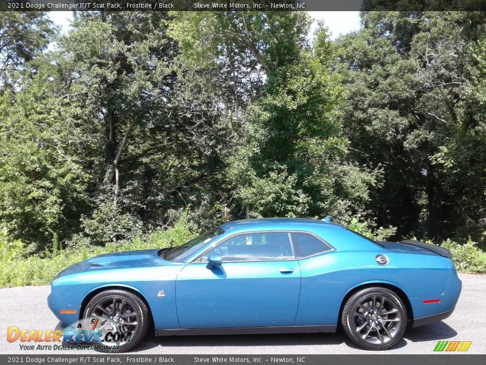 2021 Dodge Challenger R/T Scat Pack Frostbite / Black Photo #1