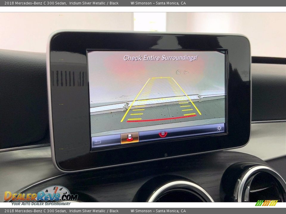 2018 Mercedes-Benz C 300 Sedan Iridium Silver Metallic / Black Photo #24