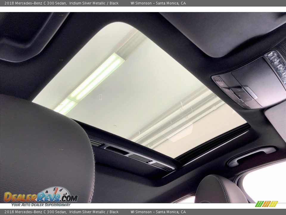 2018 Mercedes-Benz C 300 Sedan Iridium Silver Metallic / Black Photo #25