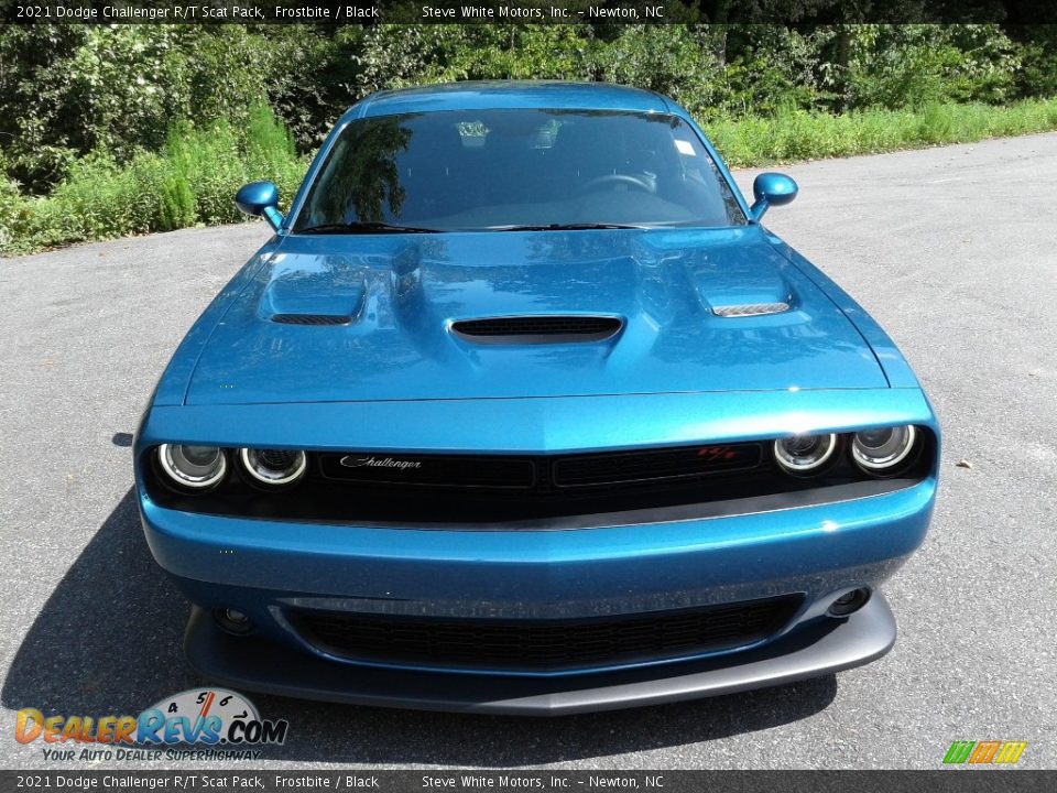 2021 Dodge Challenger R/T Scat Pack Frostbite / Black Photo #3