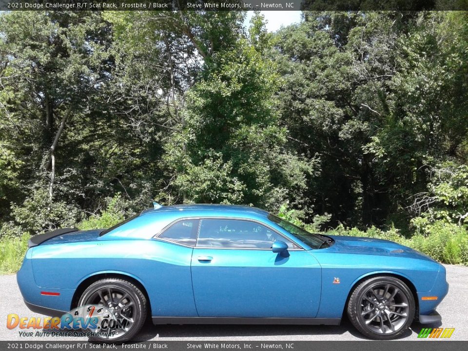 2021 Dodge Challenger R/T Scat Pack Frostbite / Black Photo #5