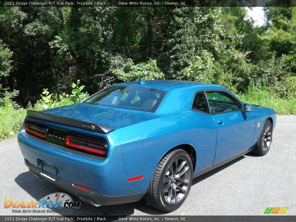 2021 Dodge Challenger R/T Scat Pack Frostbite / Black Photo #6