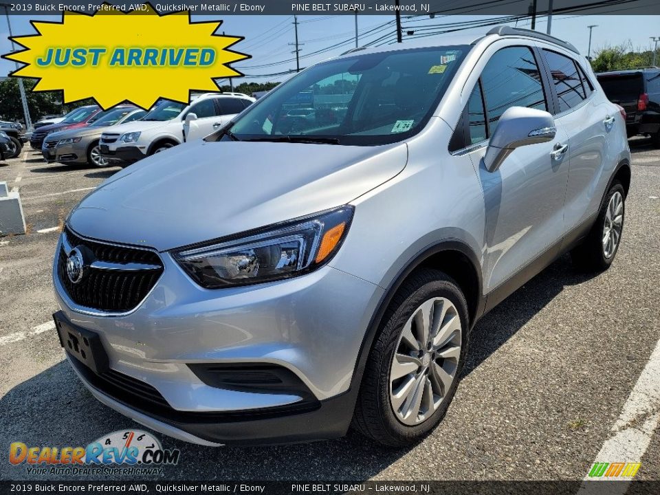 2019 Buick Encore Preferred AWD Quicksilver Metallic / Ebony Photo #1