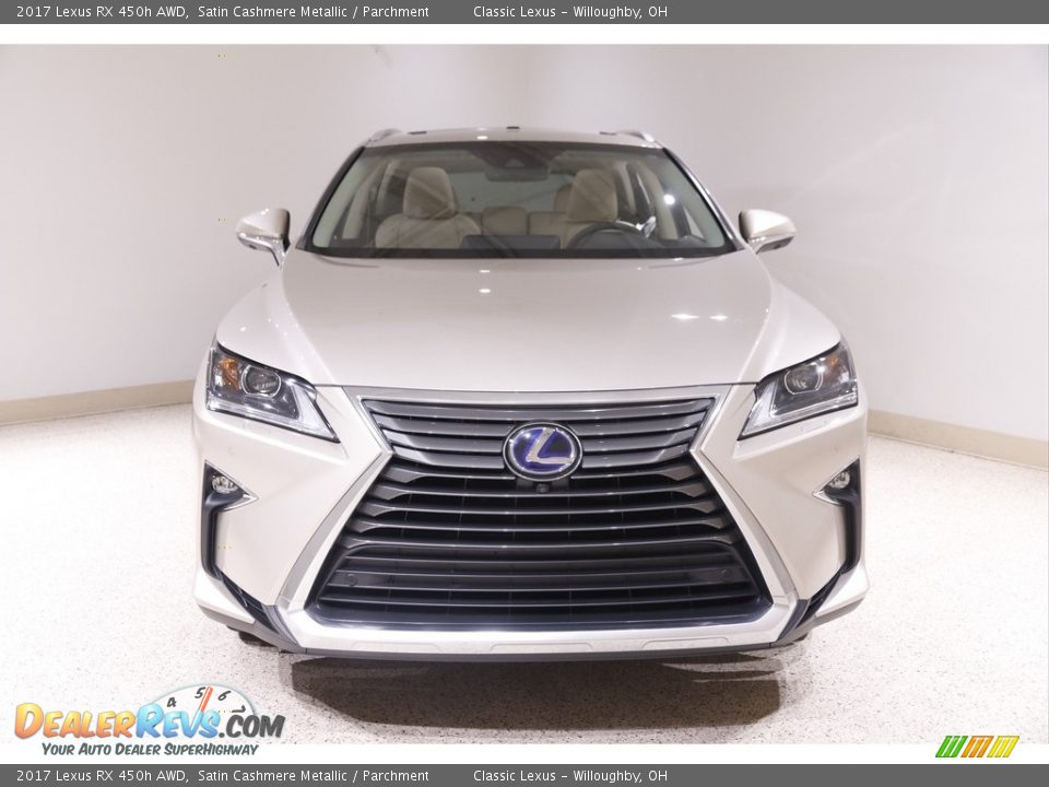 2017 Lexus RX 450h AWD Satin Cashmere Metallic / Parchment Photo #2