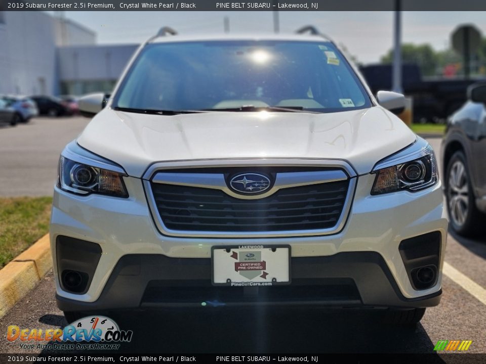 2019 Subaru Forester 2.5i Premium Crystal White Pearl / Black Photo #2