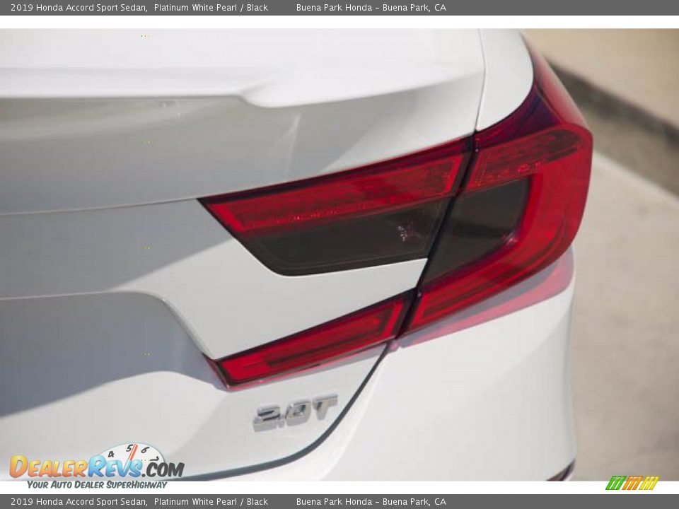 2019 Honda Accord Sport Sedan Platinum White Pearl / Black Photo #11