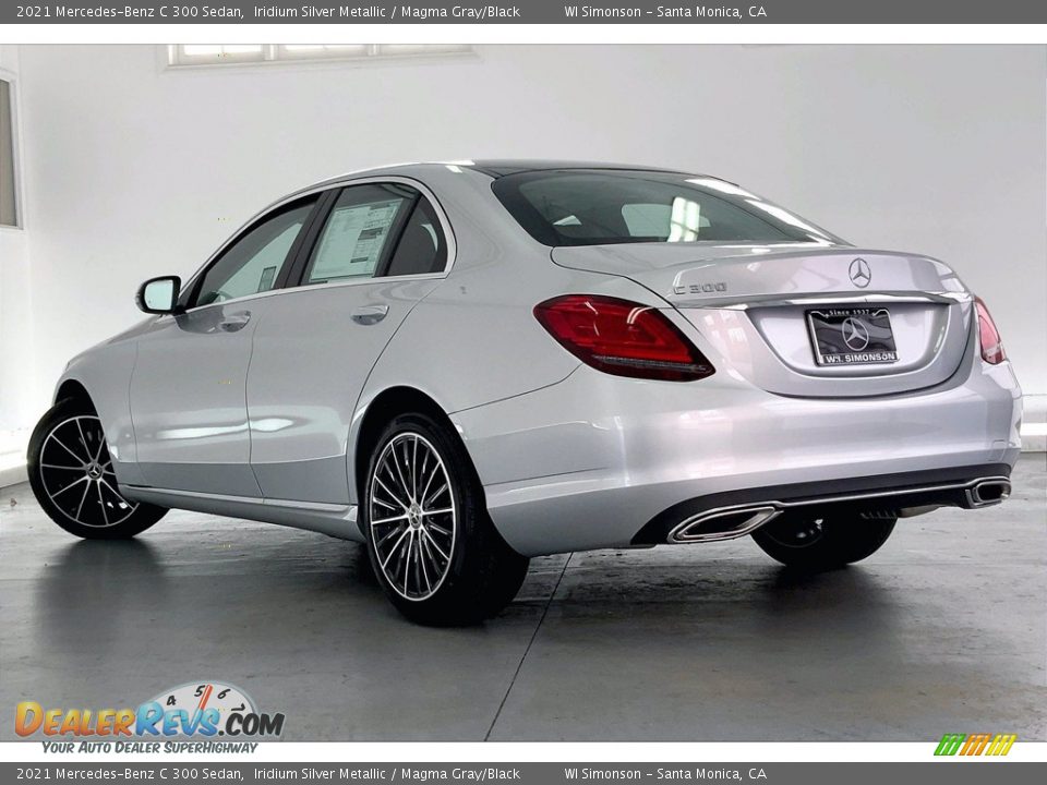 2021 Mercedes-Benz C 300 Sedan Iridium Silver Metallic / Magma Gray/Black Photo #2