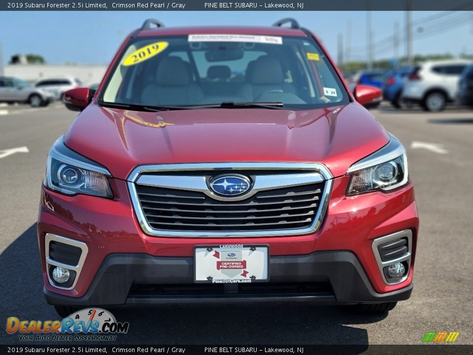 2019 Subaru Forester 2.5i Limited Crimson Red Pearl / Gray Photo #15