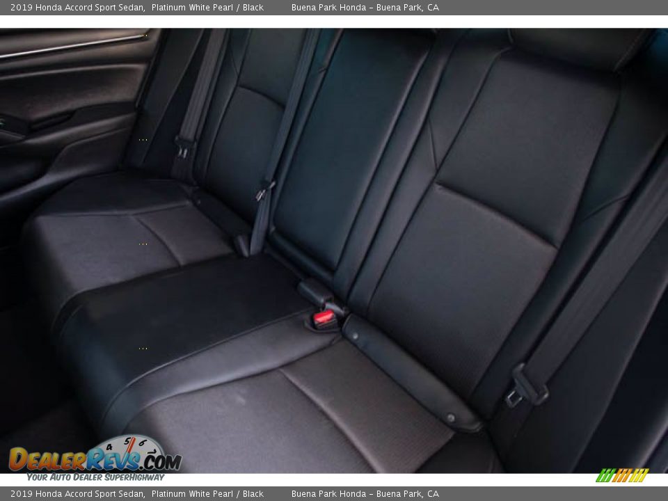 2019 Honda Accord Sport Sedan Platinum White Pearl / Black Photo #20