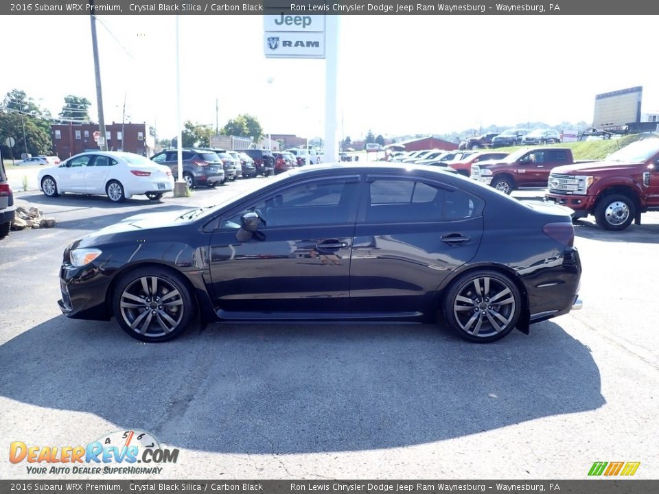 2016 Subaru WRX Premium Crystal Black Silica / Carbon Black Photo #2