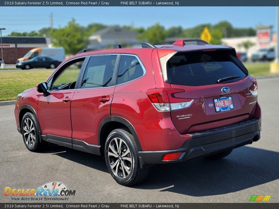 2019 Subaru Forester 2.5i Limited Crimson Red Pearl / Gray Photo #18