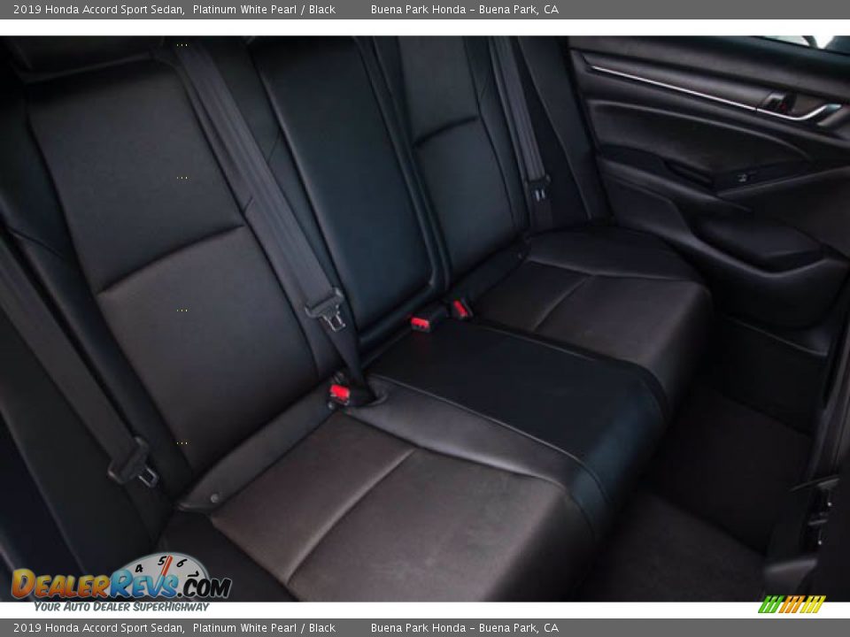 2019 Honda Accord Sport Sedan Platinum White Pearl / Black Photo #23