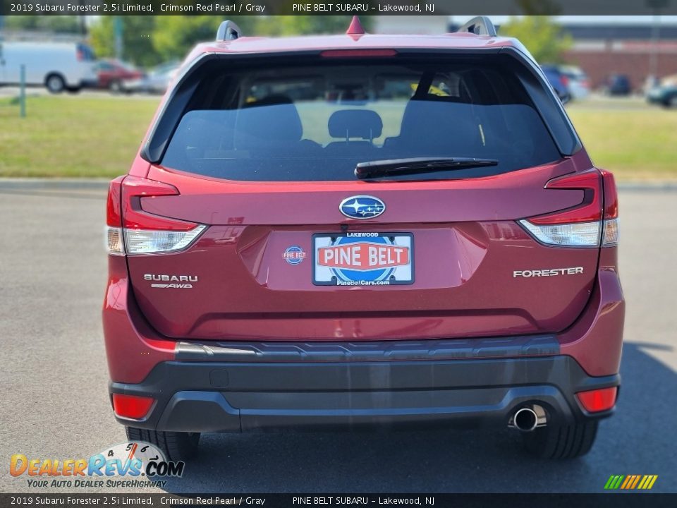 2019 Subaru Forester 2.5i Limited Crimson Red Pearl / Gray Photo #19