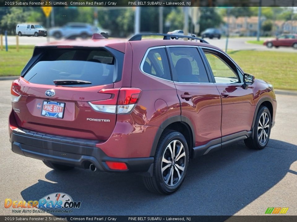 2019 Subaru Forester 2.5i Limited Crimson Red Pearl / Gray Photo #20