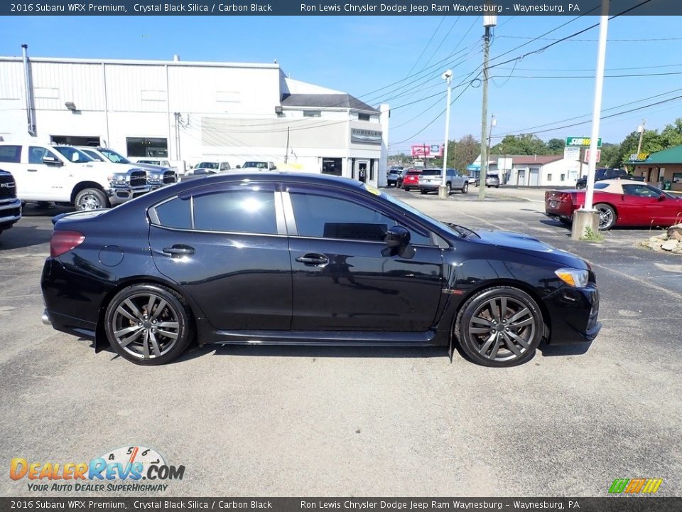 2016 Subaru WRX Premium Crystal Black Silica / Carbon Black Photo #6