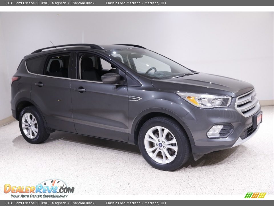 2018 Ford Escape SE 4WD Magnetic / Charcoal Black Photo #1