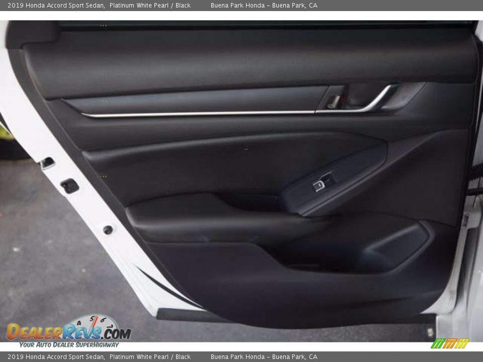 2019 Honda Accord Sport Sedan Platinum White Pearl / Black Photo #31