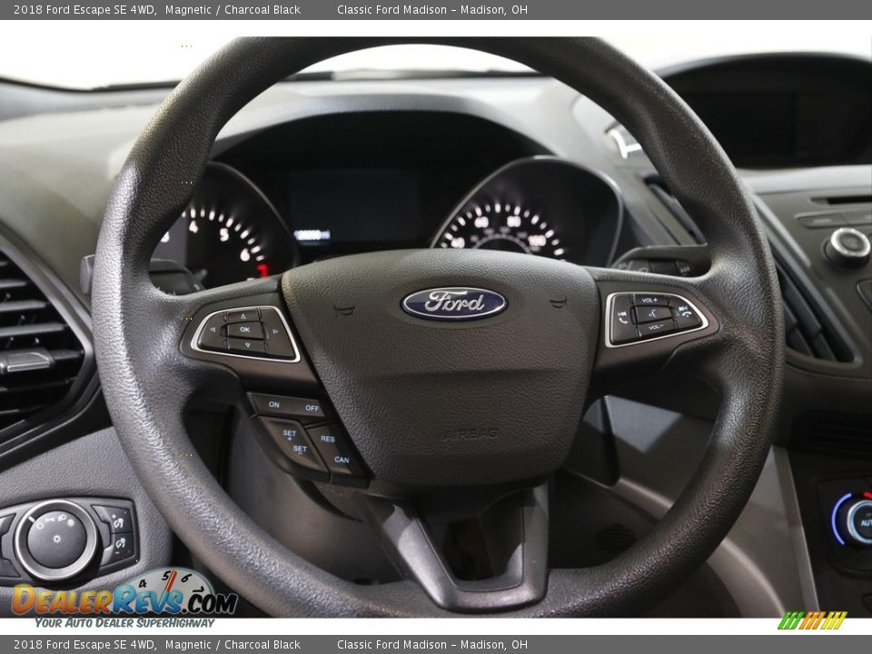 2018 Ford Escape SE 4WD Magnetic / Charcoal Black Photo #7