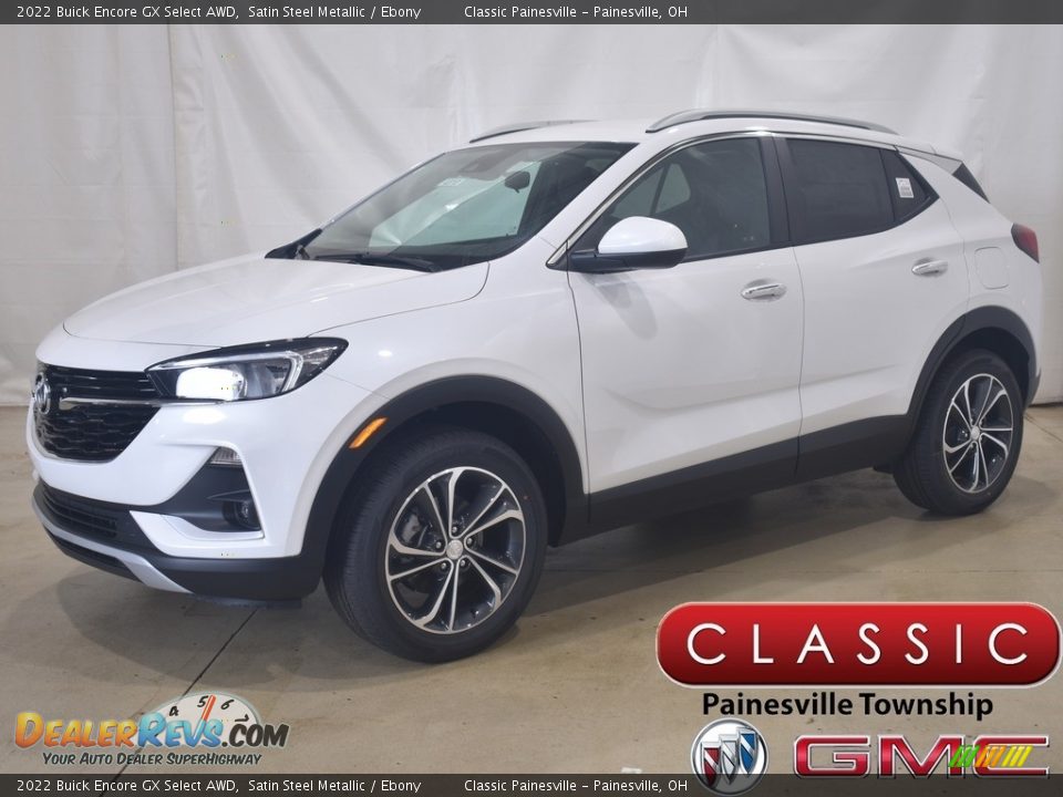 2022 Buick Encore GX Select AWD Satin Steel Metallic / Ebony Photo #1