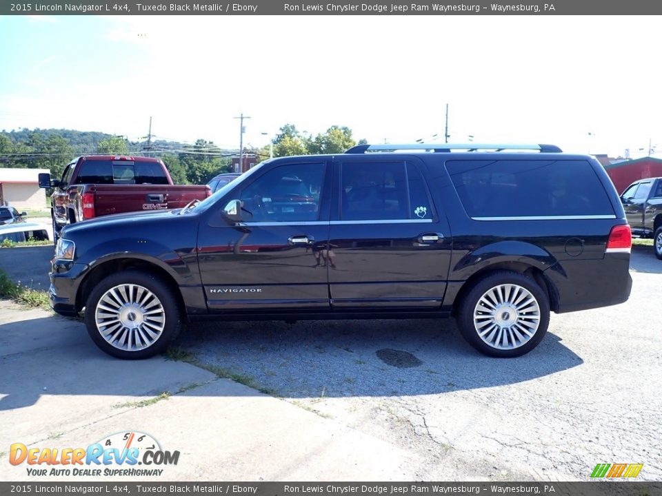 Tuxedo Black Metallic 2015 Lincoln Navigator L 4x4 Photo #2