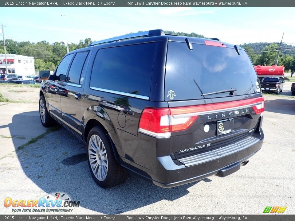 Tuxedo Black Metallic 2015 Lincoln Navigator L 4x4 Photo #3