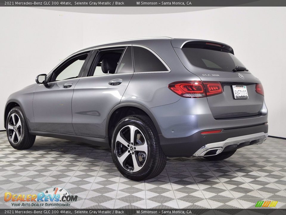 2021 Mercedes-Benz GLC 300 4Matic Selenite Gray Metallic / Black Photo #4