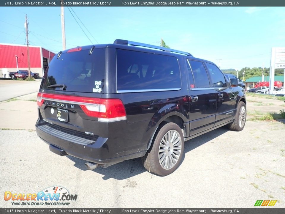 Tuxedo Black Metallic 2015 Lincoln Navigator L 4x4 Photo #5