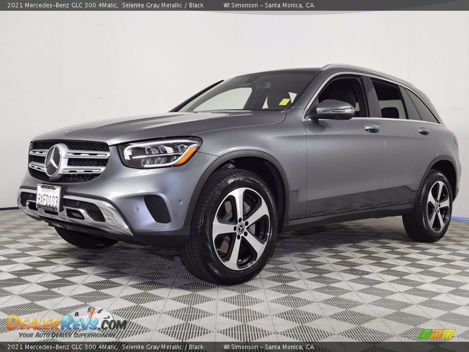 2021 Mercedes-Benz GLC 300 4Matic Selenite Gray Metallic / Black Photo #6