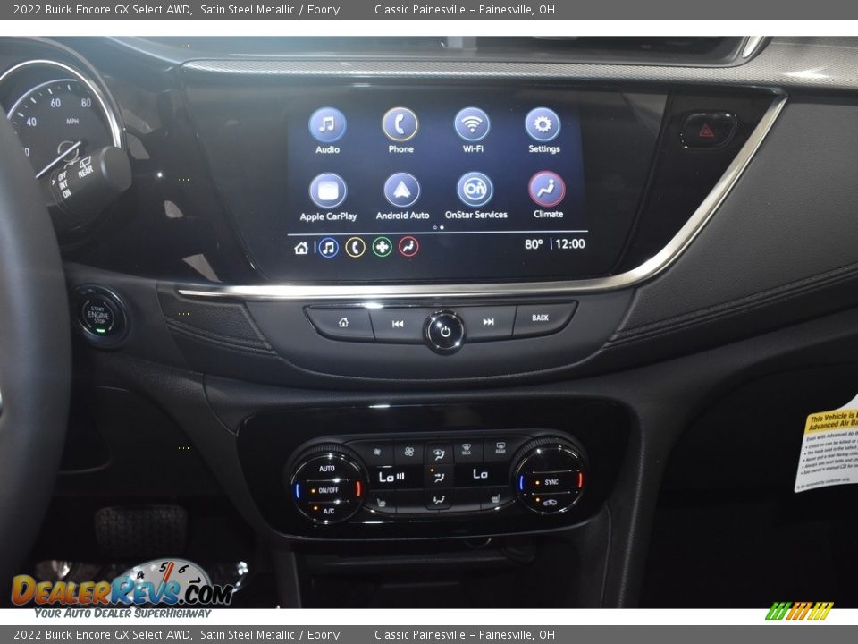 Controls of 2022 Buick Encore GX Select AWD Photo #11