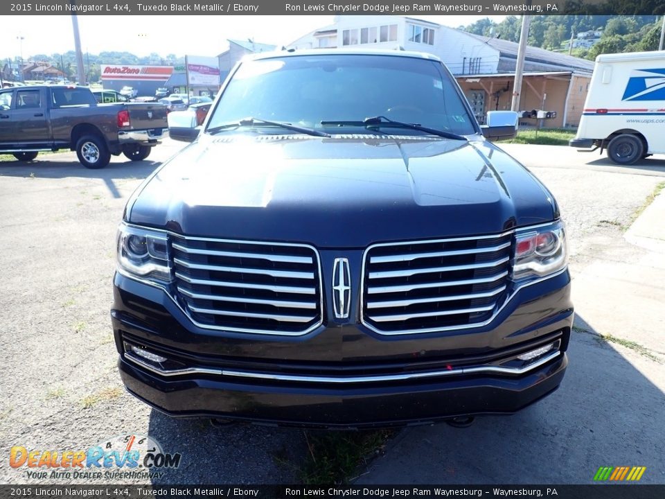 Tuxedo Black Metallic 2015 Lincoln Navigator L 4x4 Photo #8