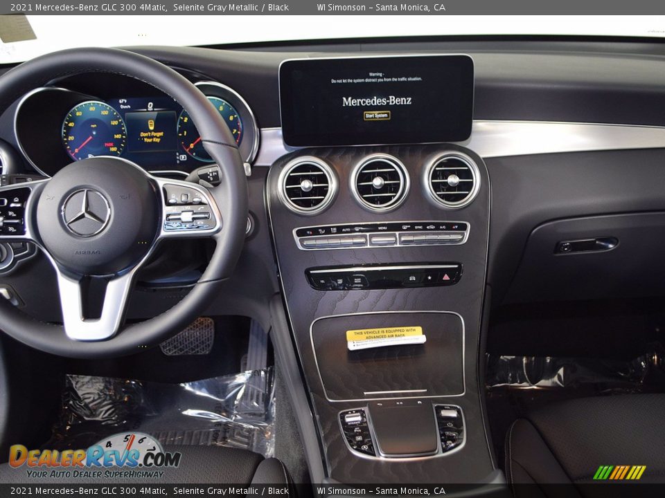 2021 Mercedes-Benz GLC 300 4Matic Selenite Gray Metallic / Black Photo #10