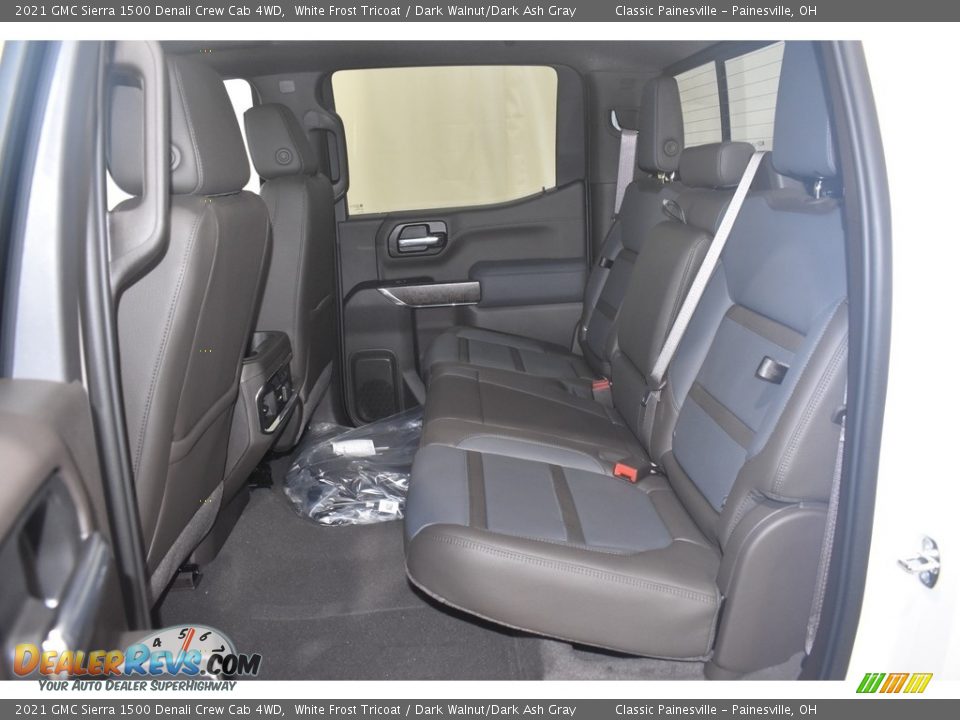 Rear Seat of 2021 GMC Sierra 1500 Denali Crew Cab 4WD Photo #8