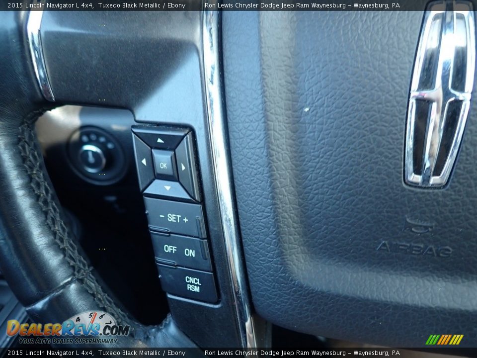 2015 Lincoln Navigator L 4x4 Steering Wheel Photo #20