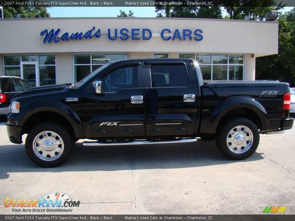 2007 Ford F150 Tuscany FTX SuperCrew 4x4 Black / Black Photo #1