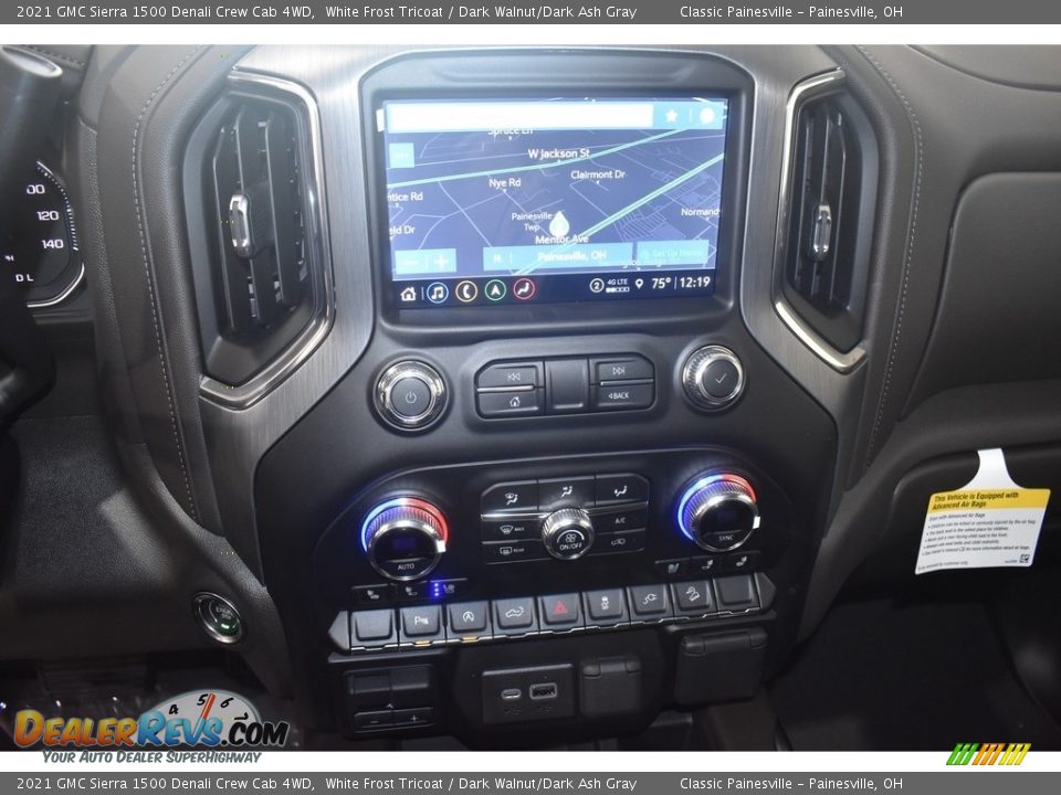 Controls of 2021 GMC Sierra 1500 Denali Crew Cab 4WD Photo #13