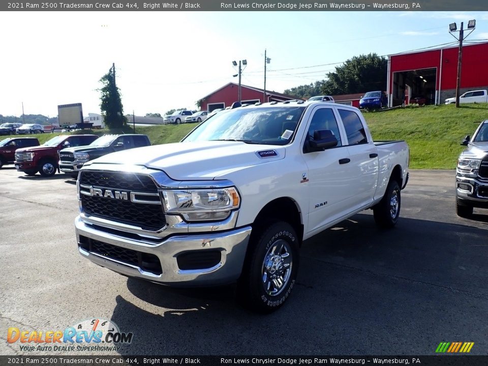 2021 Ram 2500 Tradesman Crew Cab 4x4 Bright White / Black Photo #1