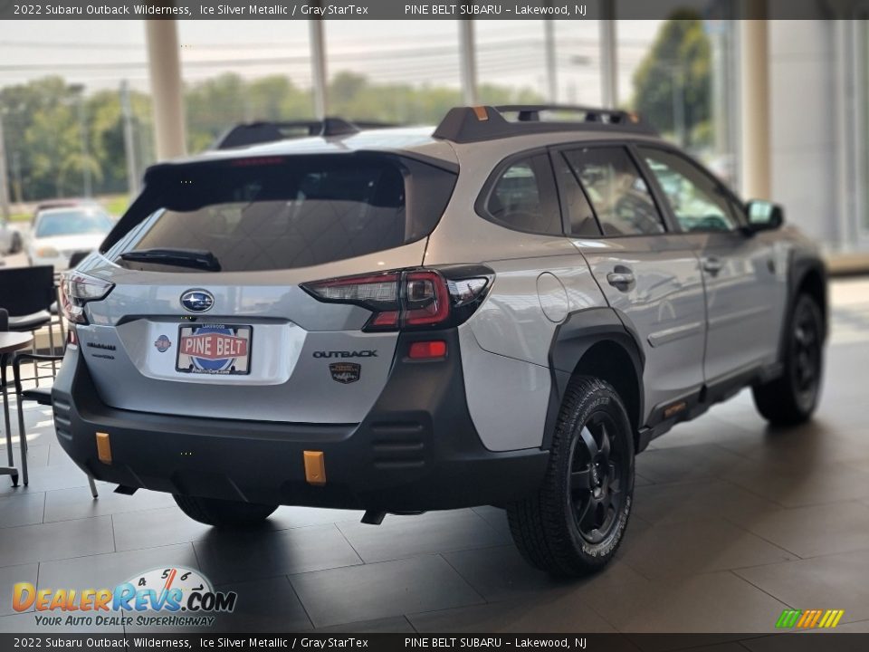 2022 Subaru Outback Wilderness Ice Silver Metallic / Gray StarTex Photo #6