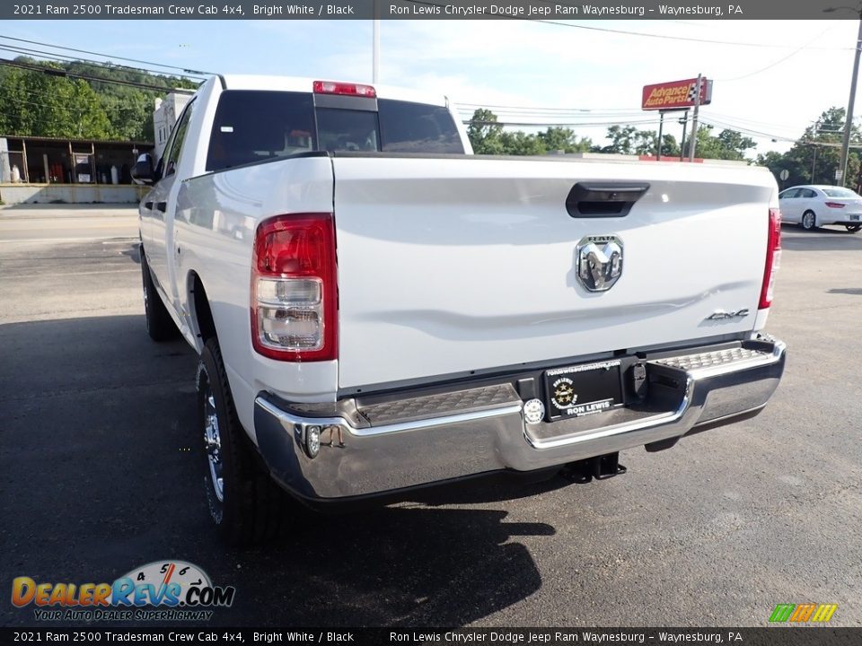 2021 Ram 2500 Tradesman Crew Cab 4x4 Bright White / Black Photo #3