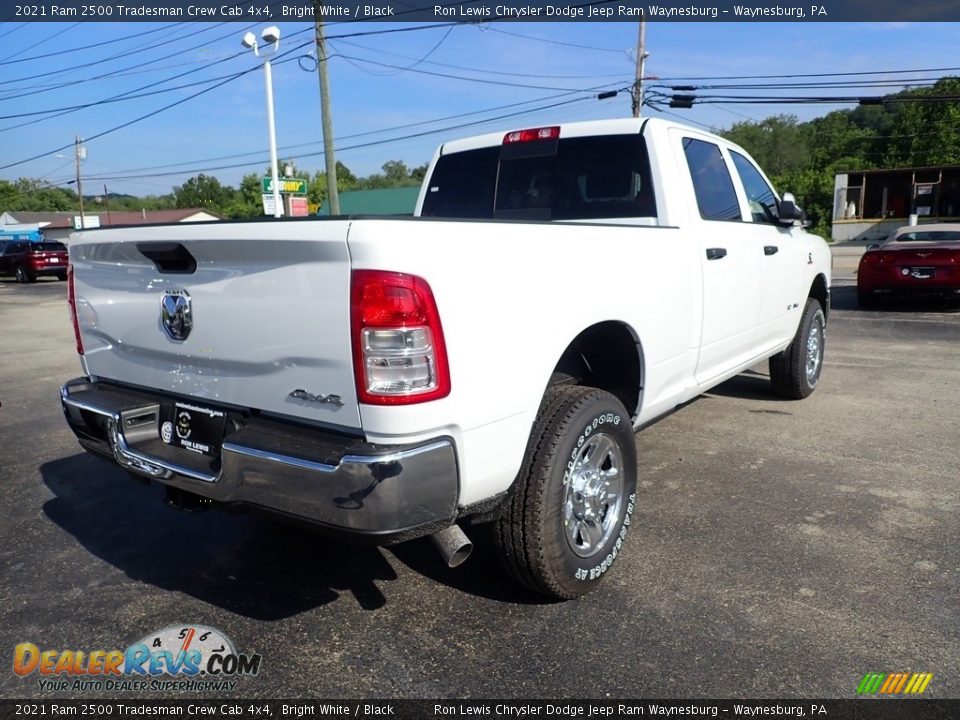 2021 Ram 2500 Tradesman Crew Cab 4x4 Bright White / Black Photo #5