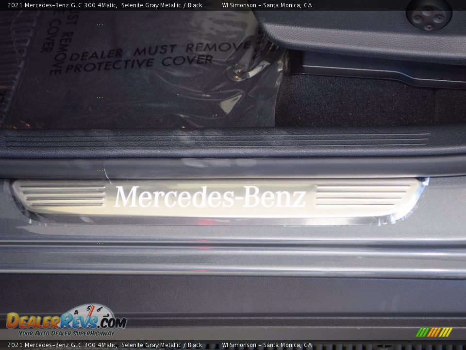 2021 Mercedes-Benz GLC 300 4Matic Selenite Gray Metallic / Black Photo #24