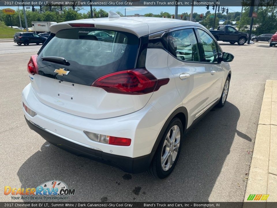 2017 Chevrolet Bolt EV LT Summit White / Dark Galvanized/­Sky Cool Gray Photo #5