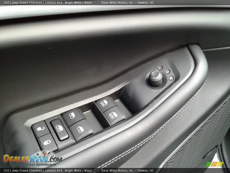 2021 Jeep Grand Cherokee L Limited 4x4 Bright White / Black Photo #11