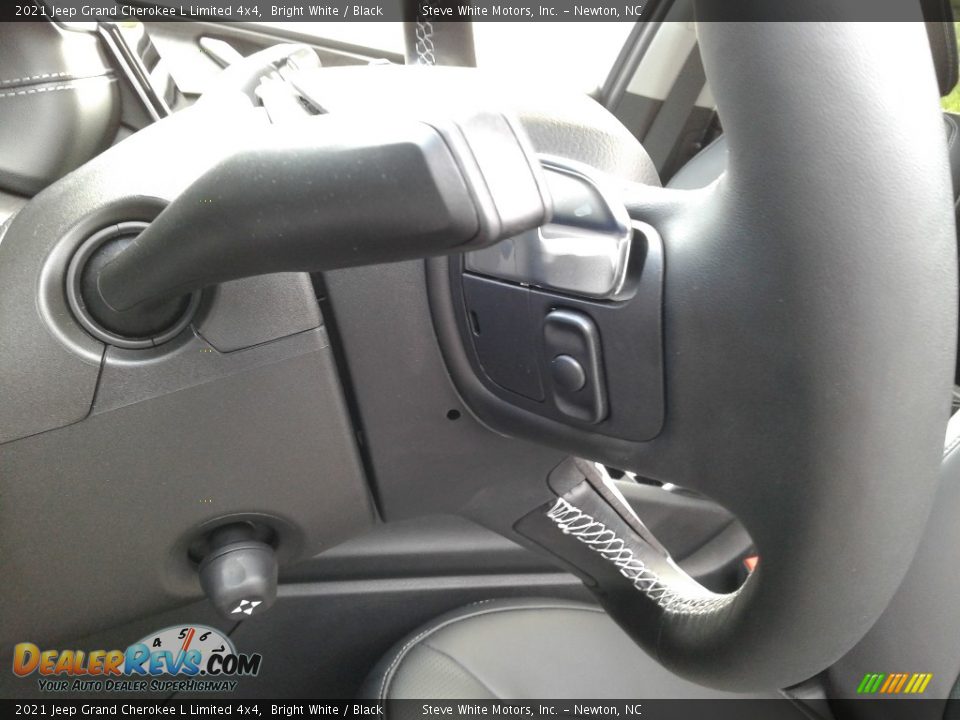 2021 Jeep Grand Cherokee L Limited 4x4 Bright White / Black Photo #12