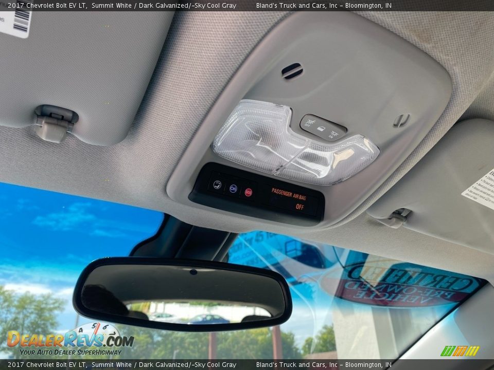 2017 Chevrolet Bolt EV LT Summit White / Dark Galvanized/­Sky Cool Gray Photo #31