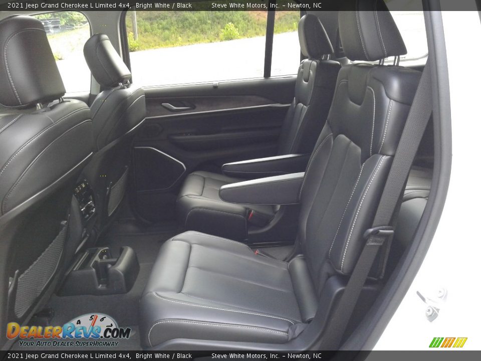 2021 Jeep Grand Cherokee L Limited 4x4 Bright White / Black Photo #13