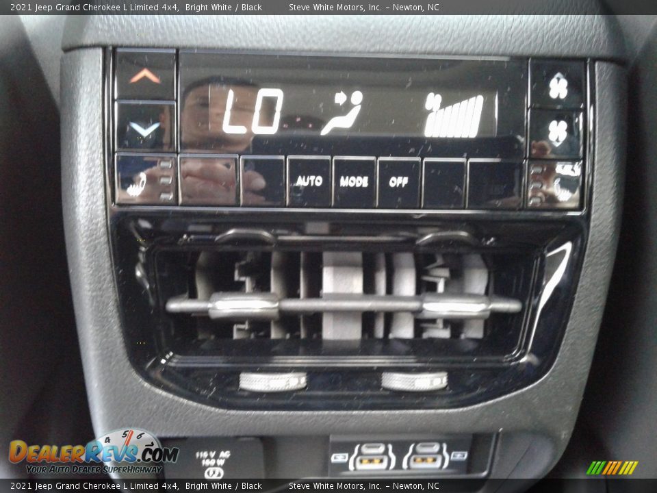 2021 Jeep Grand Cherokee L Limited 4x4 Bright White / Black Photo #14