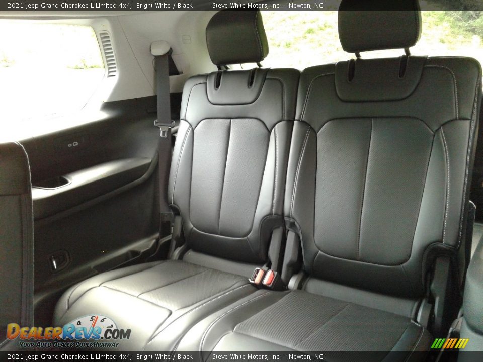 2021 Jeep Grand Cherokee L Limited 4x4 Bright White / Black Photo #15