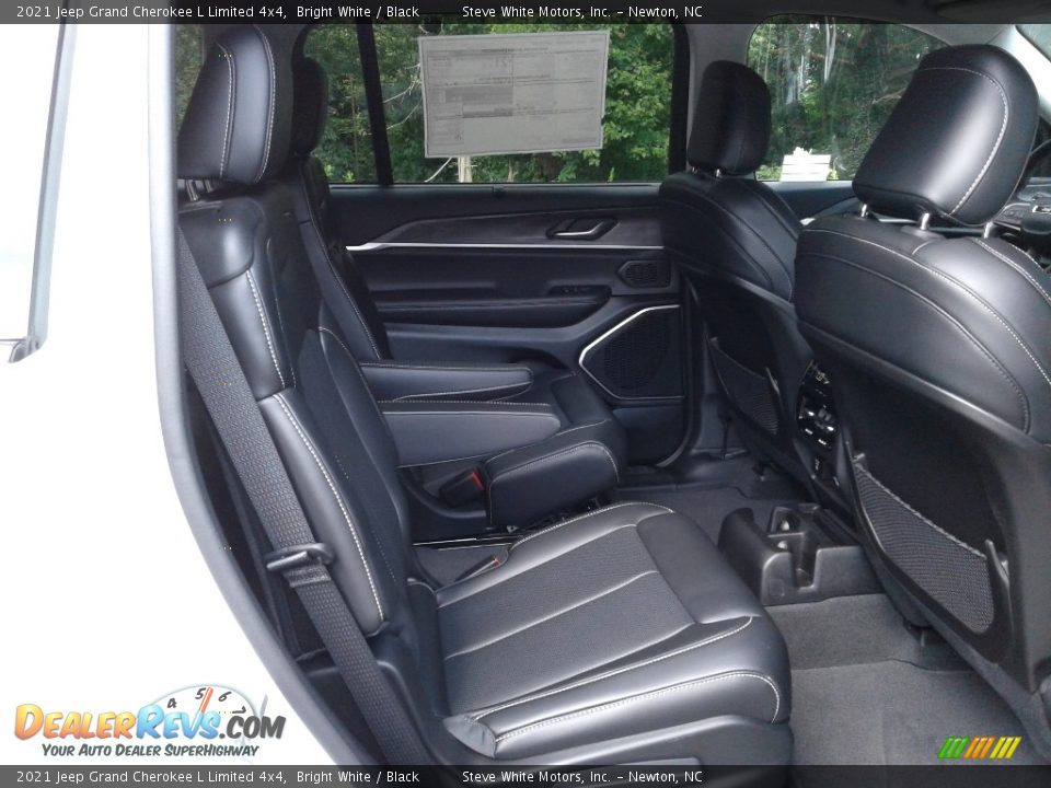 2021 Jeep Grand Cherokee L Limited 4x4 Bright White / Black Photo #18